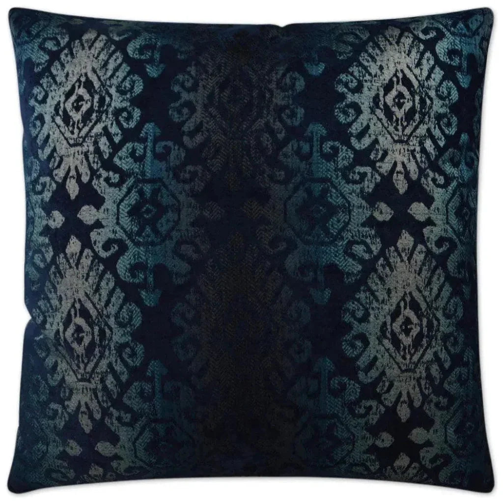 Nina Indigo Blue Throw Pillow With Insert - LOOMLAN - D.V. Kap - Throw Pillows