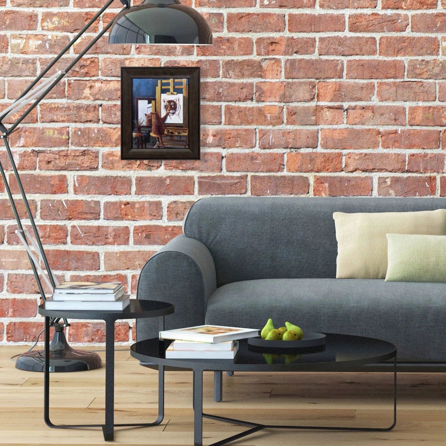 Norman Catwell Neutral Canvas Art