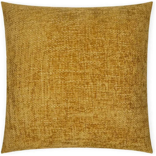 Norse Gold Solid Yellow Gold Large Throw Pillow Insert - LOOMLAN - D.V. Kap - Throw Pillows