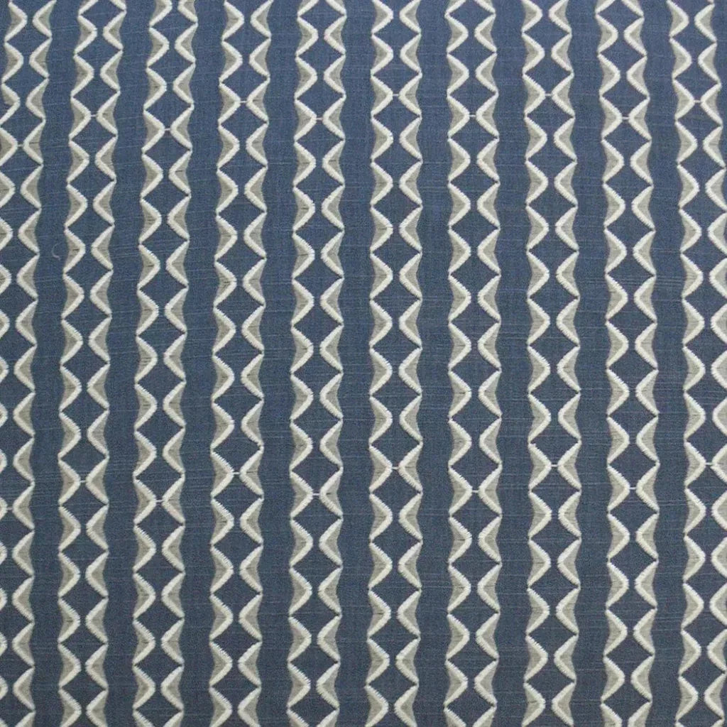 D.V. Kap Notch Indigo Blue Throw Pillow With Insert