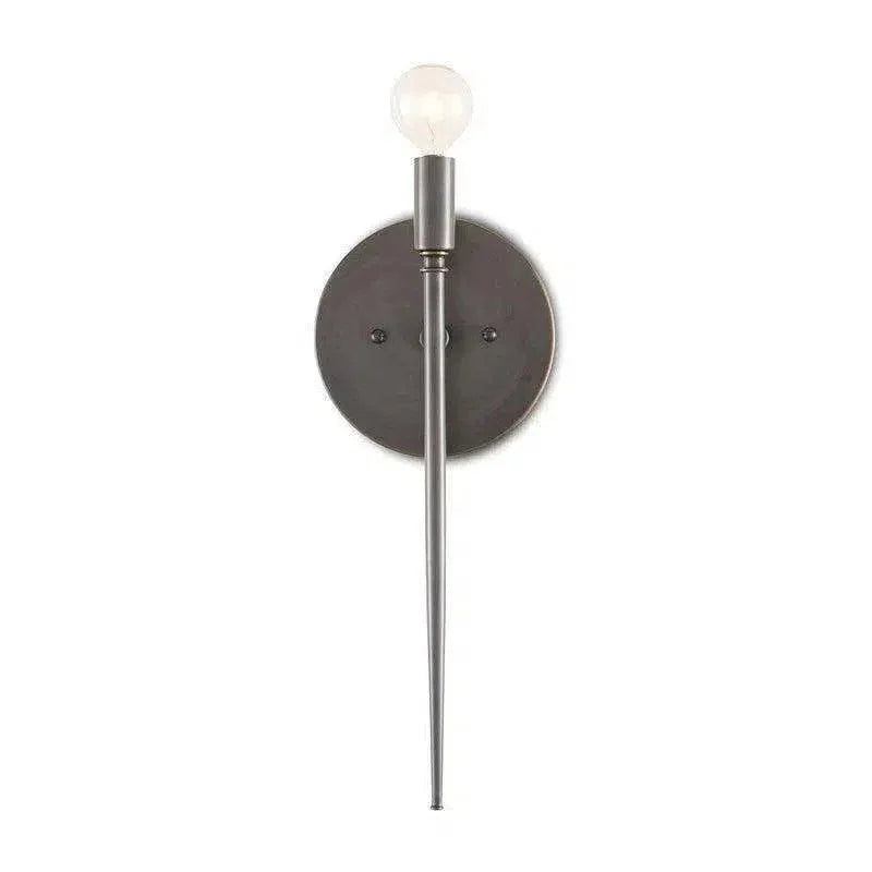Oil Rubbed Bronze Bel Canto Bronze Wall Sconce - LOOMLAN - Currey & Co - Wall Sconces