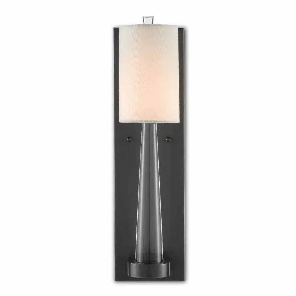 Oil Rubbed Bronze Junia Bronze Wall Sconce - LOOMLAN - Currey & Co - Wall Sconces