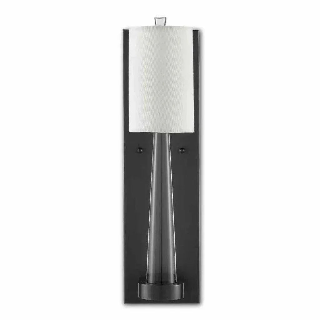 Oil Rubbed Bronze Junia Bronze Wall Sconce - LOOMLAN - Currey & Co - Wall Sconces