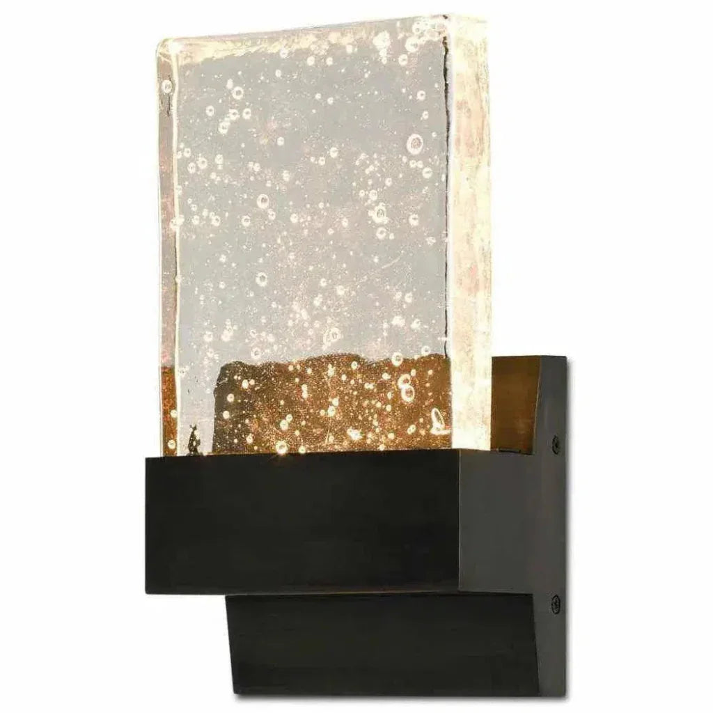 Oil Rubbed Bronze Penzance Wall Sconce - LOOMLAN - Currey & Co - Wall Sconces