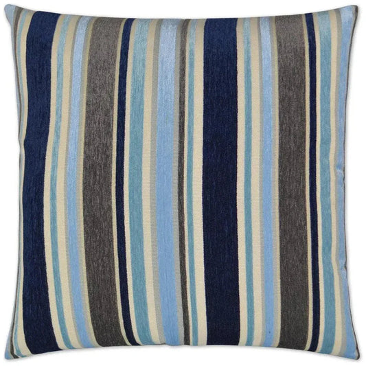 Oliver Blue Throw Pillow With Insert - LOOMLAN - D.V. Kap - Throw Pillows
