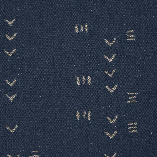 Ollie Navy Global Navy Large Throw Pillow Insert - LOOMLAN - D.V. Kap - Throw Pillows