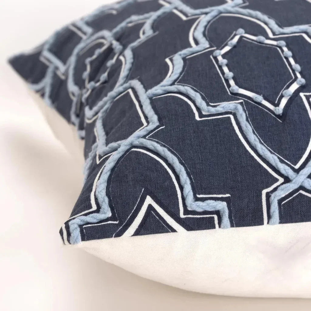 Opal Light Blue Pillow With Insert - LOOMLAN - LOOMLAN - Throw Pillows