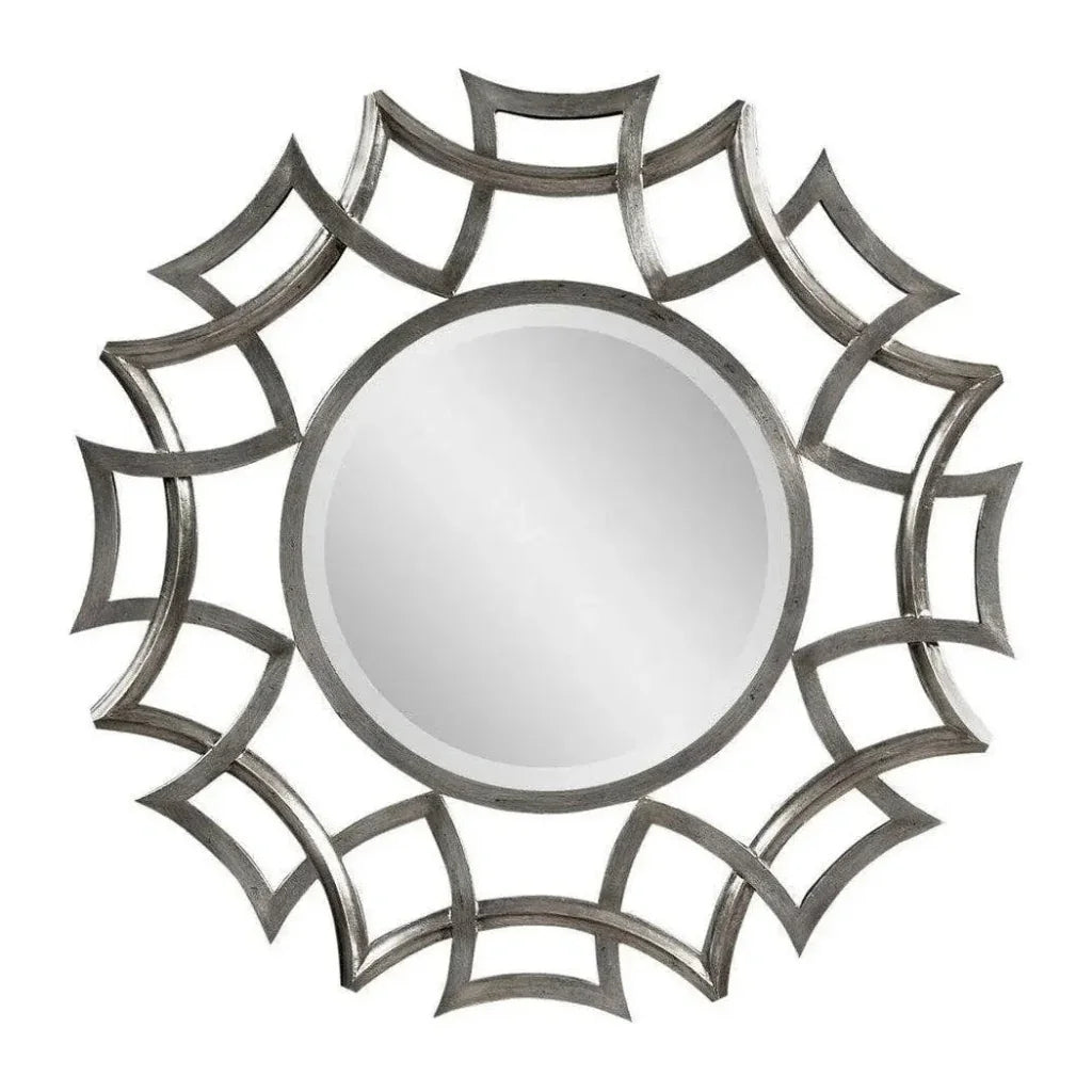 Orlando Polyurethane Silver Wall Mirror