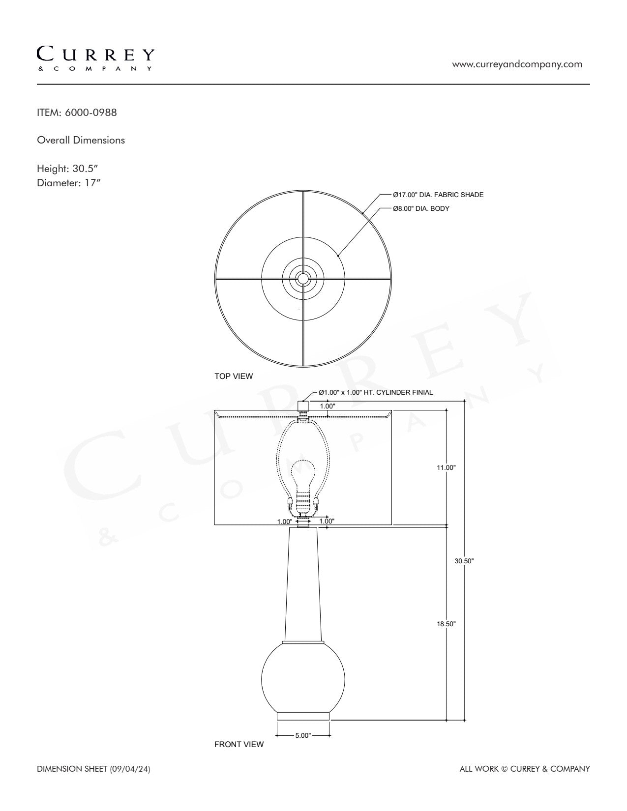 Osa Elegant Ivory Design Table Lamp