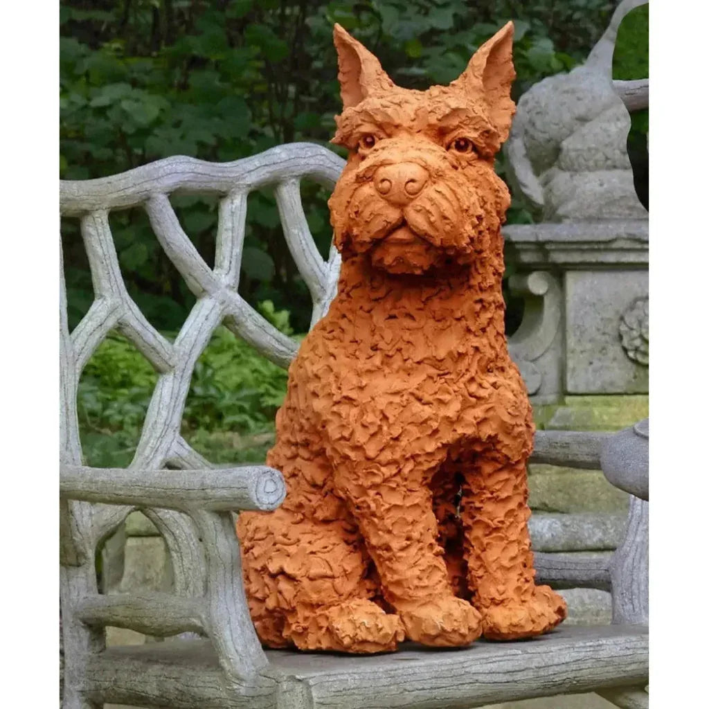 Oscar the Scottish Terrier - LOOMLAN - Currey & Co - Statues & Sculptures