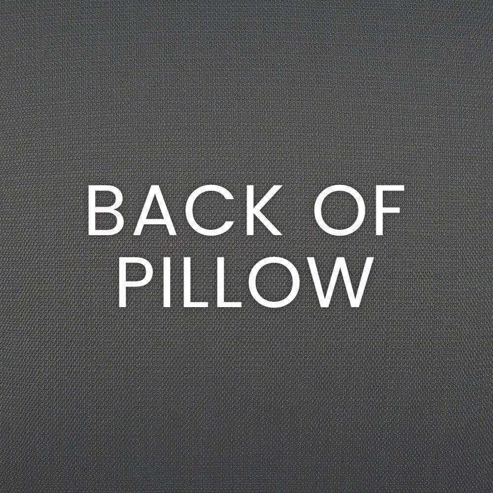 Outdoor Centenal Lumbar Pillow - Charcoal-Outdoor Pillows-D.V. Kap-LOOMLAN