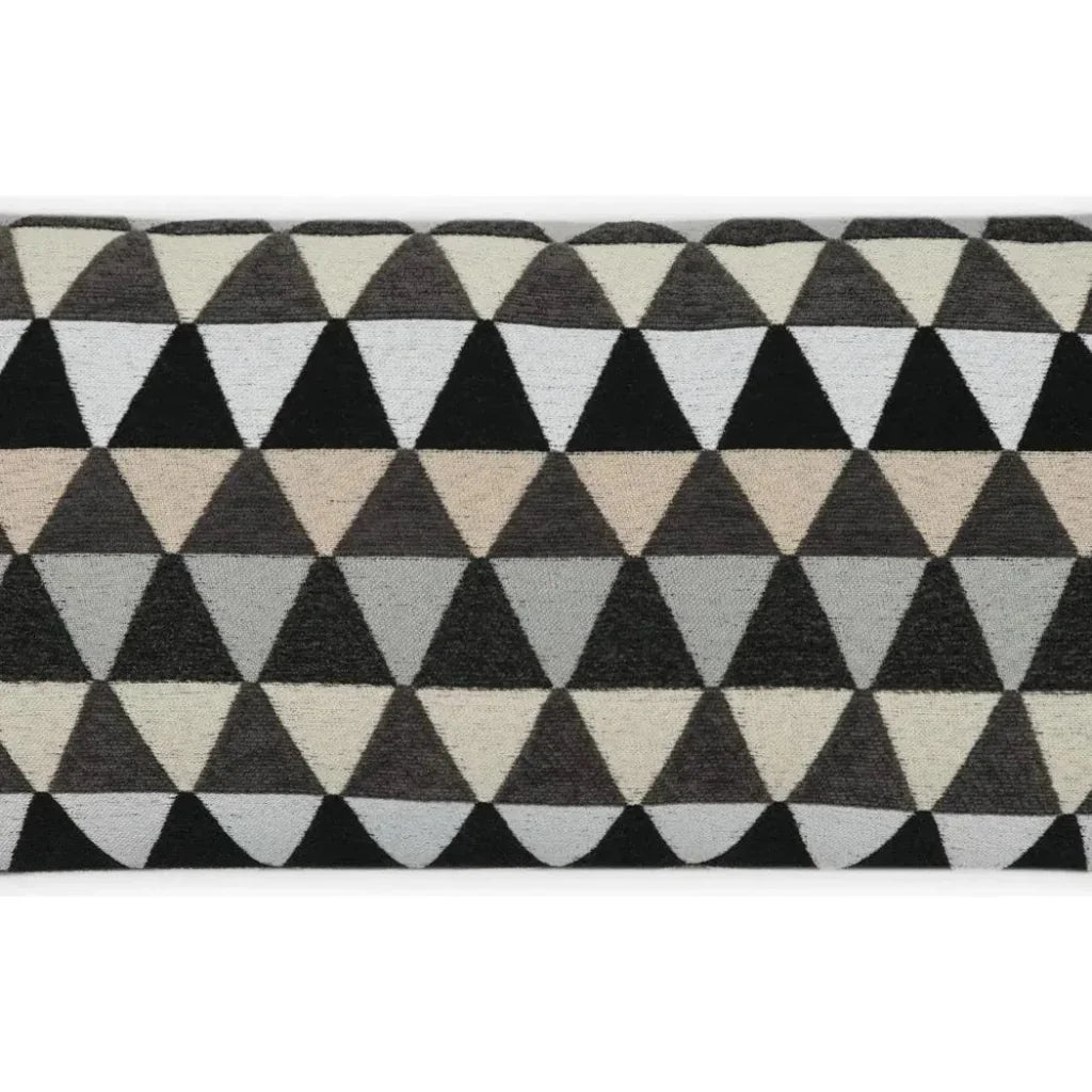 Outdoor Centenal Lumbar Pillow - Charcoal-Outdoor Pillows-D.V. Kap-LOOMLAN