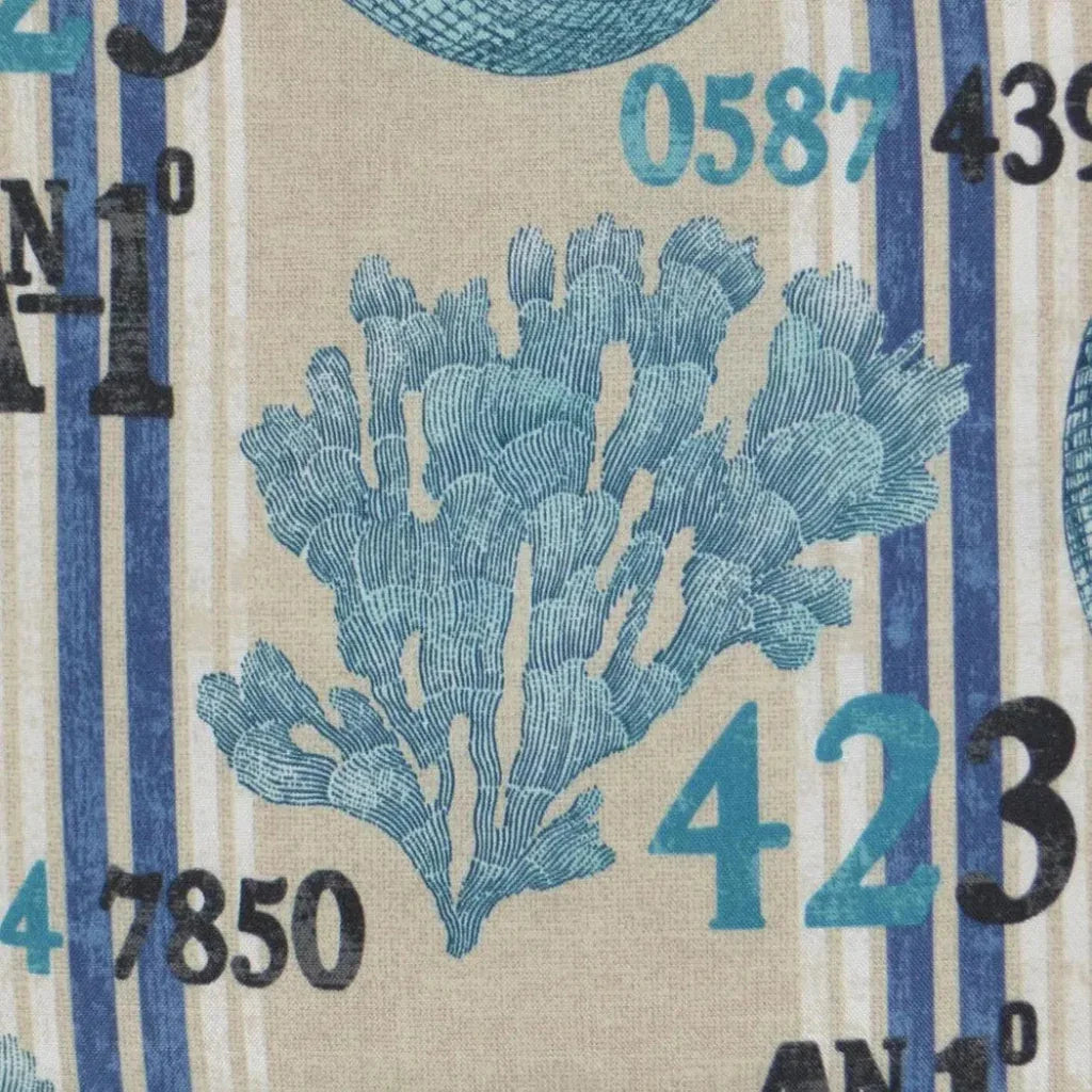 Outdoor Cook Sisle Pillow - Ocean-Outdoor Pillows-D.V. Kap-LOOMLAN