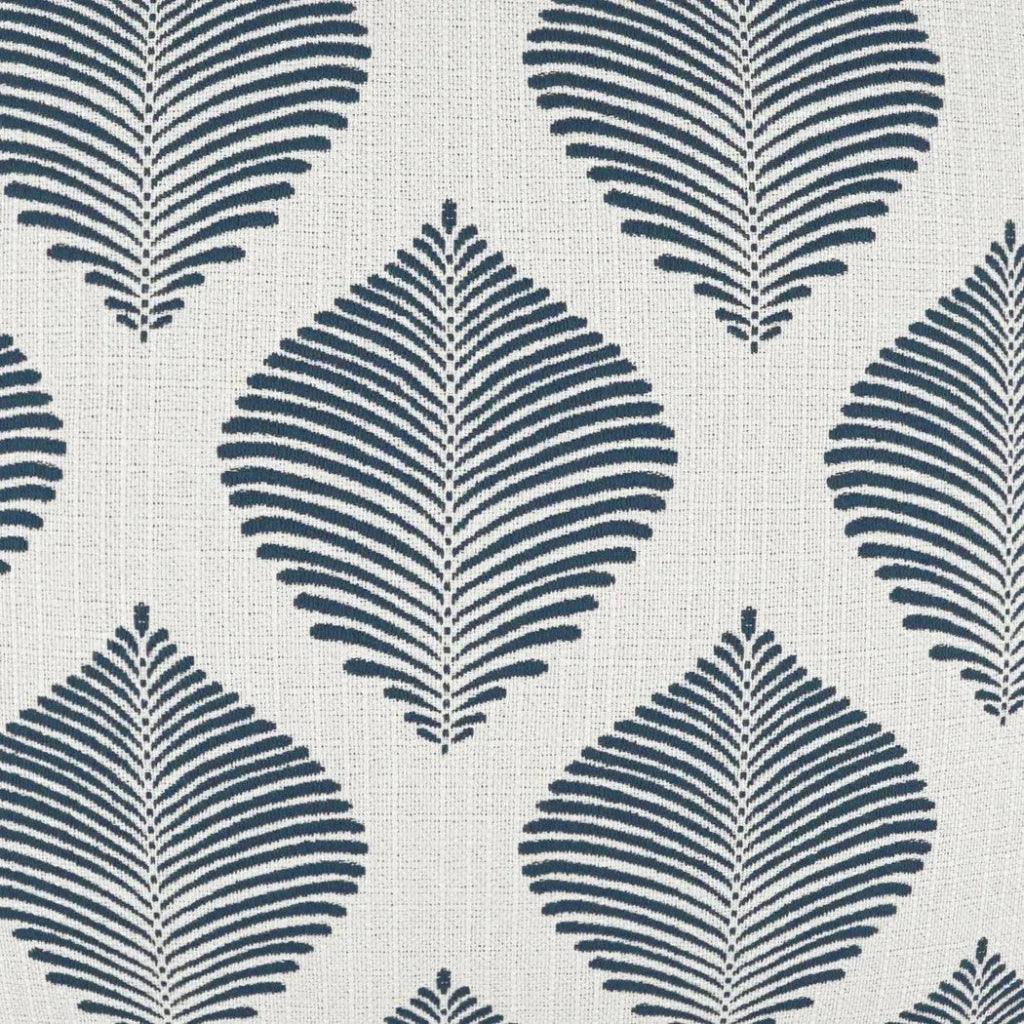 Outdoor Palmero Lumbar Pillow - Blue-Outdoor Pillows-D.V. Kap-LOOMLAN