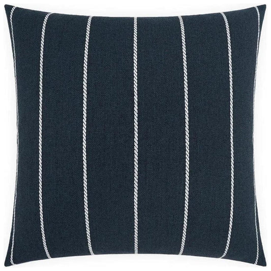Outdoor Pencil Pillow - Indigo-Outdoor Pillows-D.V. Kap-LOOMLAN