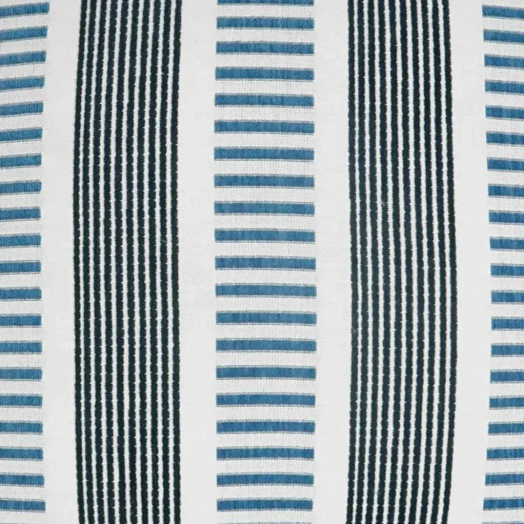 Outdoor Sideline Lumbar Pillow - Indigo-Outdoor Pillows-D.V. Kap-LOOMLAN