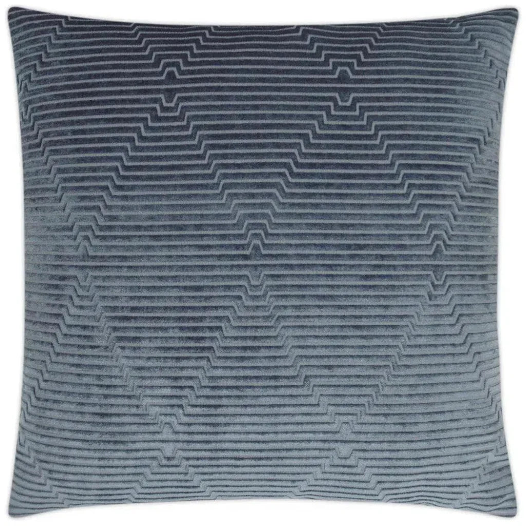 Outline Midnight Blue Throw Pillow Insert - LOOMLAN - D.V. Kap - Throw Pillows
