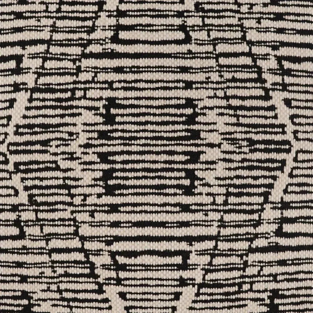 D.V. Kap Ozetta Ebony Black Throw Pillow With Insert