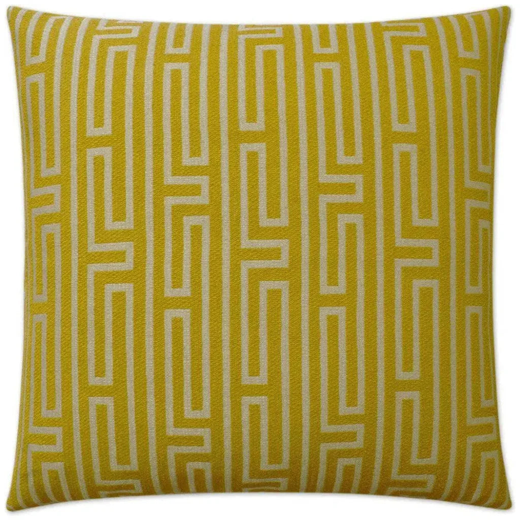 Pandora Mustard Yellow Throw Pillow Insert - LOOMLAN - D.V. Kap - Throw Pillows