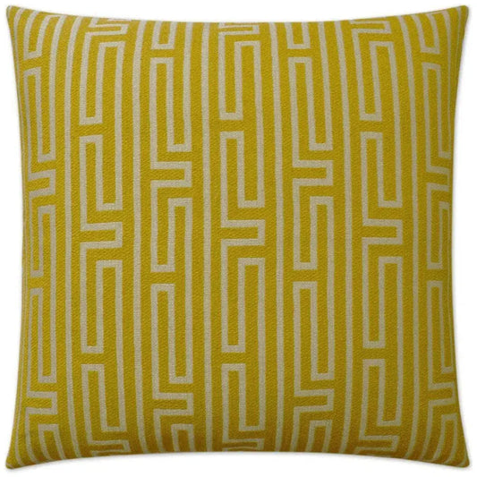 Pandora Mustard Yellow Throw Pillow Insert - LOOMLAN - D.V. Kap - Throw Pillows