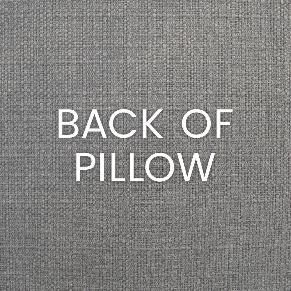 Paros Black Band Black Silver Large Throw Pillow Insert - LOOMLAN - D.V. Kap - Throw Pillows