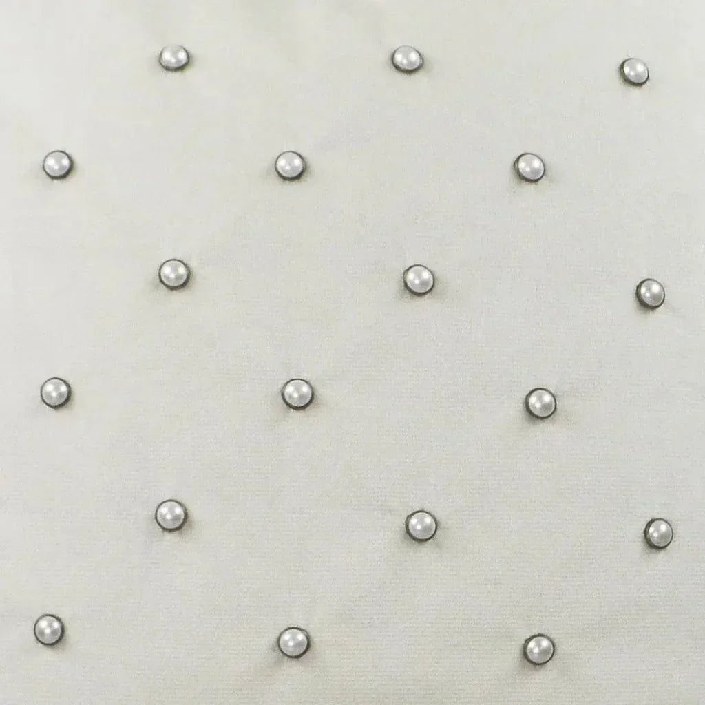 Pearlesque Marshmallow White Throw Pillow Insert - LOOMLAN - D.V. Kap - Throw Pillows