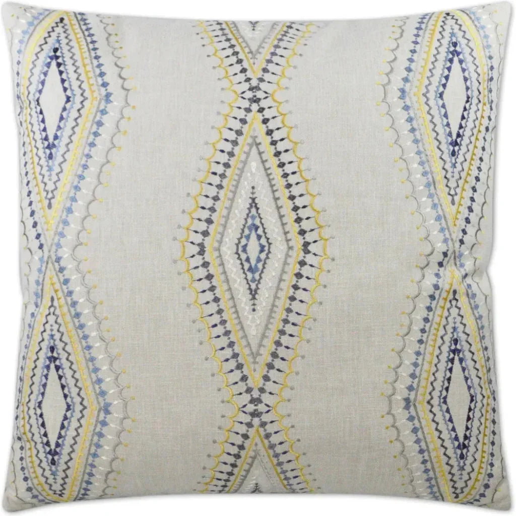 Pecos Off - White Throw Pillow With Insert - LOOMLAN - D.V. Kap - Throw Pillows