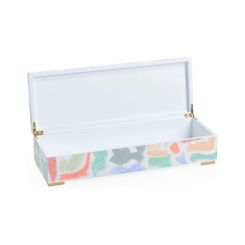 Chelsea House Pheasant Vibrant Hand Painted Colored Box