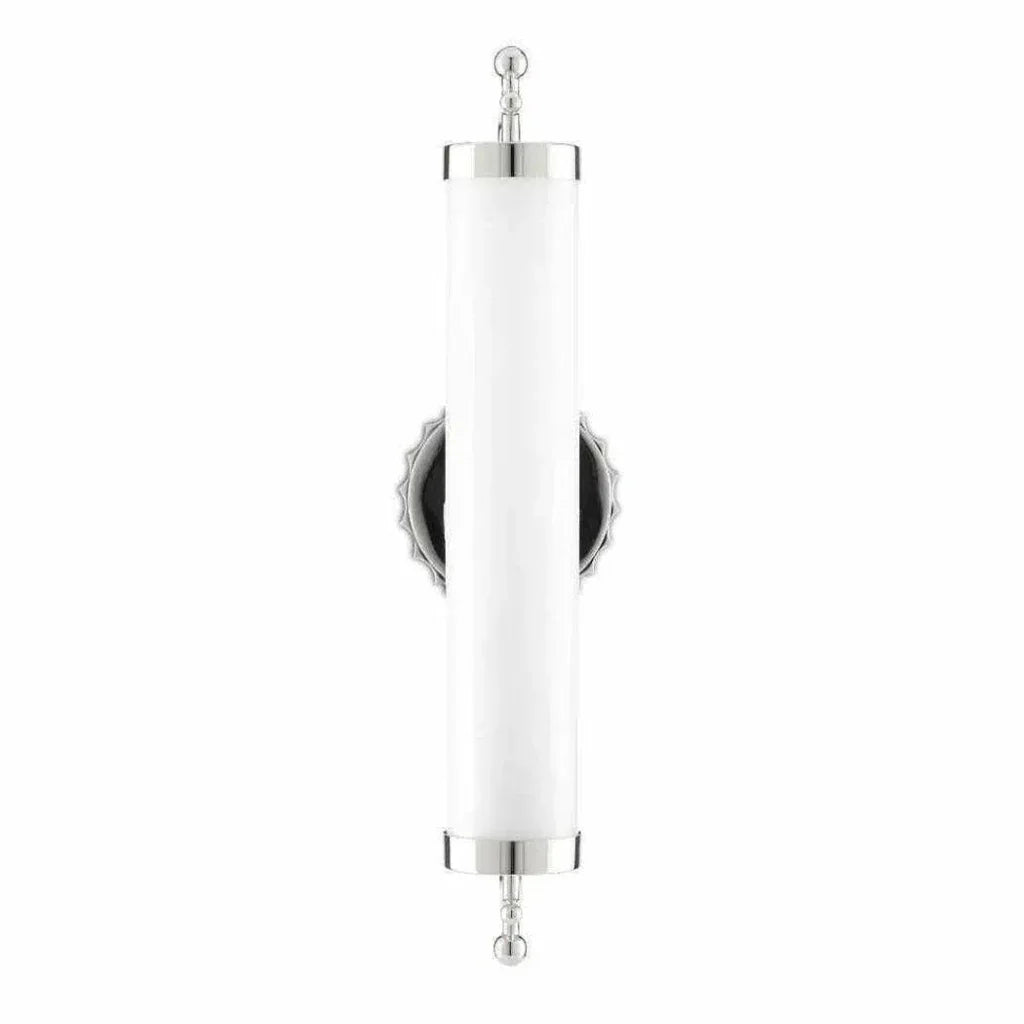 Polished Latimer Wall Sconce Barry Goralnick - LOOMLAN - Currey & Co - Wall Sconces