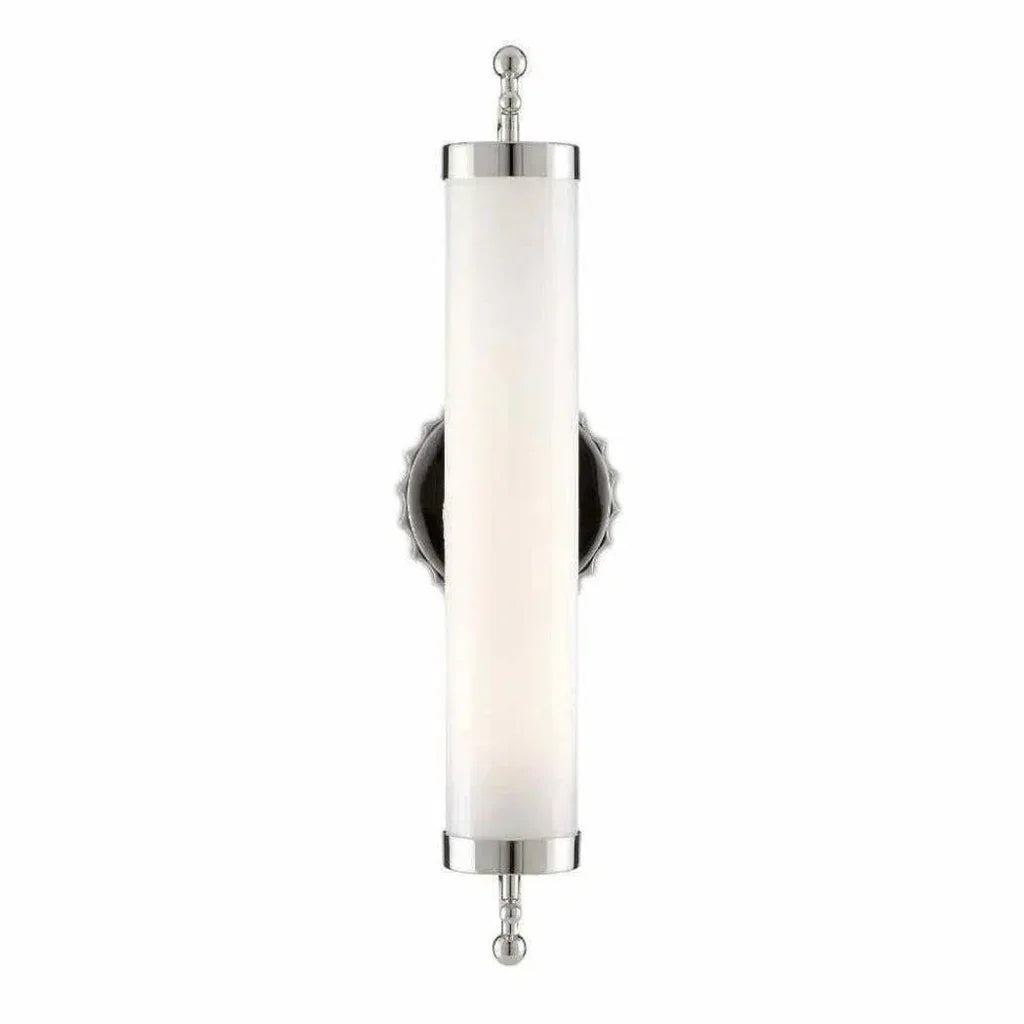 Polished Latimer Wall Sconce Barry Goralnick - LOOMLAN - Currey & Co - Wall Sconces