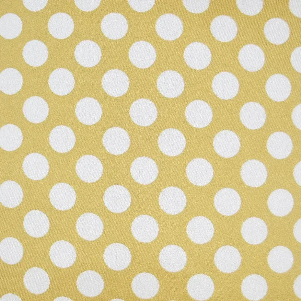 D.V. Kap Polka Dots Gold Throw Pillow With Insert