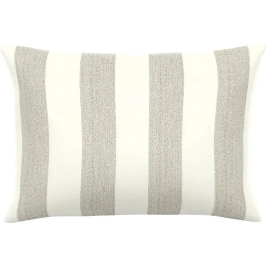 Ponder Dove Handmade Outdoor Pillow-Outdoor Pillows-Earnest Collection-20"x13" Lumbar-LOOMLAN