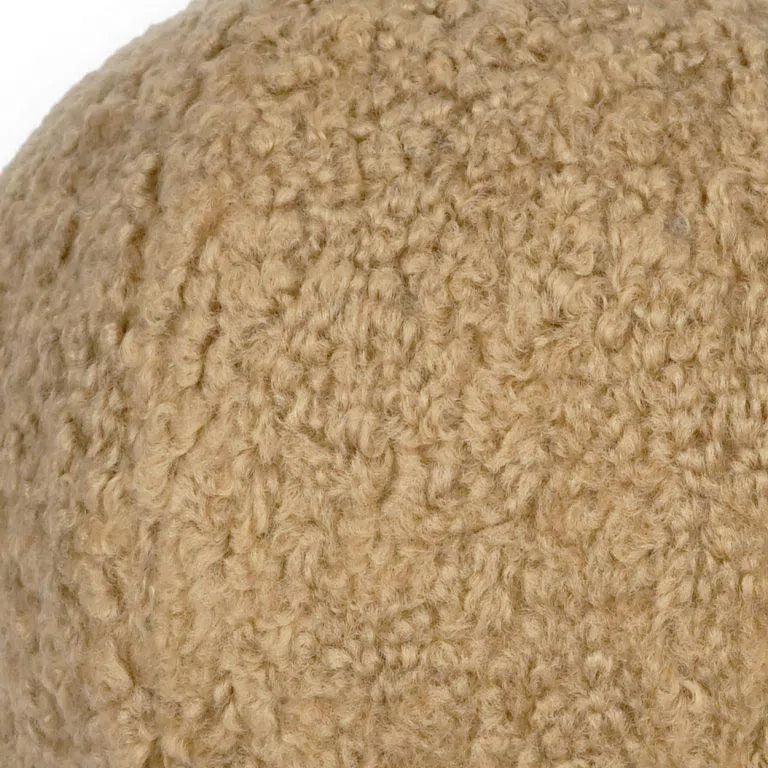 D.V. Kap Poodle Ball Tan Brown Throw Pillow Insert