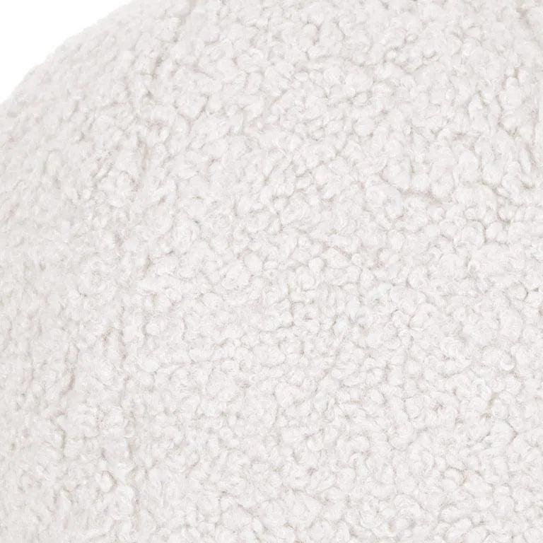 D.V. Kap Poodle Ball White White Throw Pillow Insert