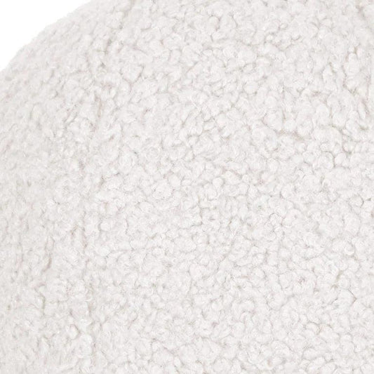Poodle Ball White White Throw Pillow Insert - LOOMLAN - D.V. Kap - Throw Pillows