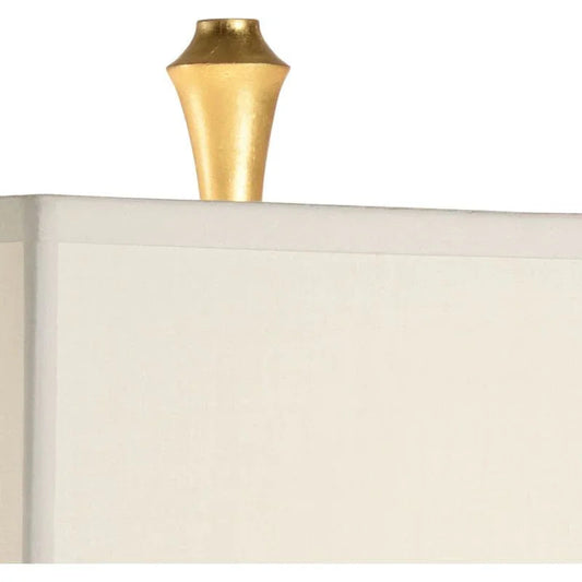 Portico Stone Made Blue Table Lamp - LOOMLAN - Wildwood - Table Lamps