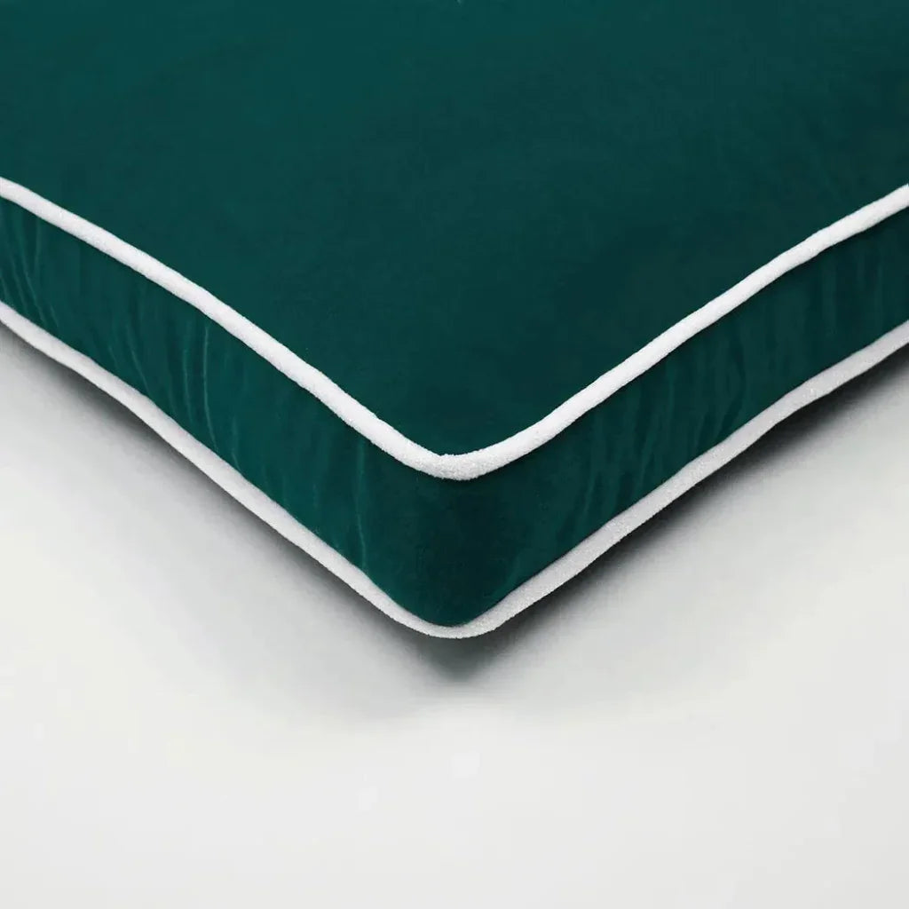 Posh Box Teal Throw Pillow With Insert - LOOMLAN - D.V. Kap - Throw Pillows