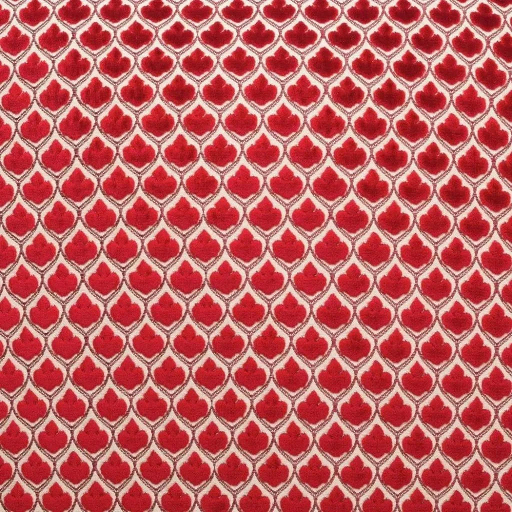 D.V. Kap Posh Red Throw Pillow With Insert