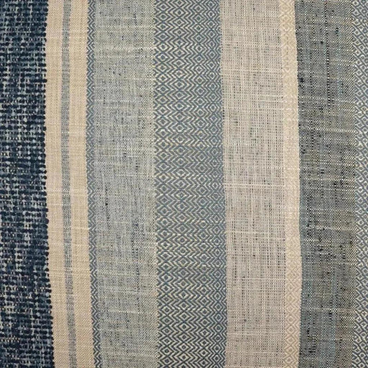 Prologue Indigo Stripes Blue Large Throw Pillow Insert - LOOMLAN - D.V. Kap - Throw Pillows