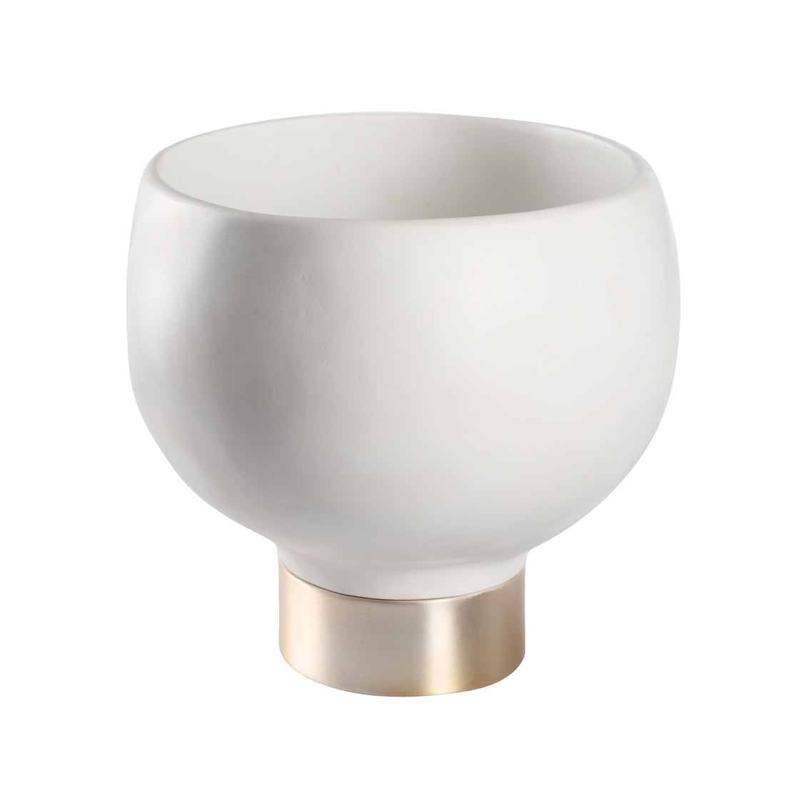 Quartz White Resin Bowl