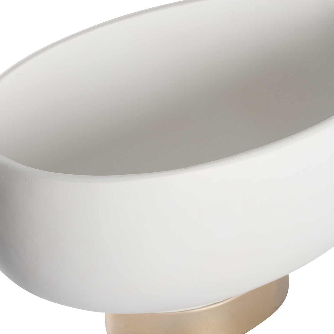 Quartz White Resin Bowl