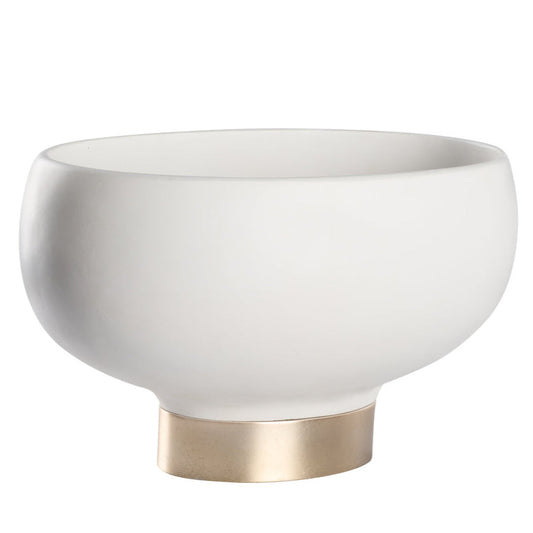 Quartz White Resin Bowl