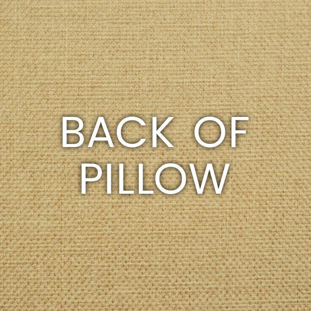 Raffia Weave Beach Brown Throw Pillow Insert - LOOMLAN - D.V. Kap - Throw Pillows