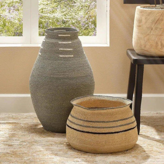 Rainforest Basket - LOOMLAN - Jamie Young - Vases & Jars