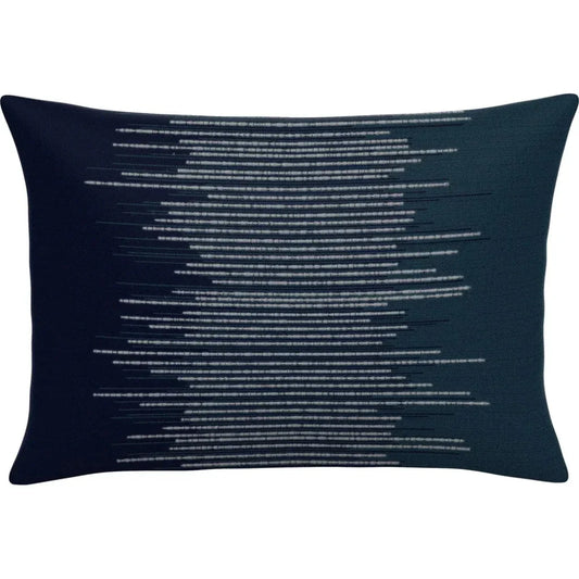 Realm Midnight Double Side Outdoor Pillow-Outdoor Pillows-Earnest Collection-20"x13" Lumbar DS-LOOMLAN