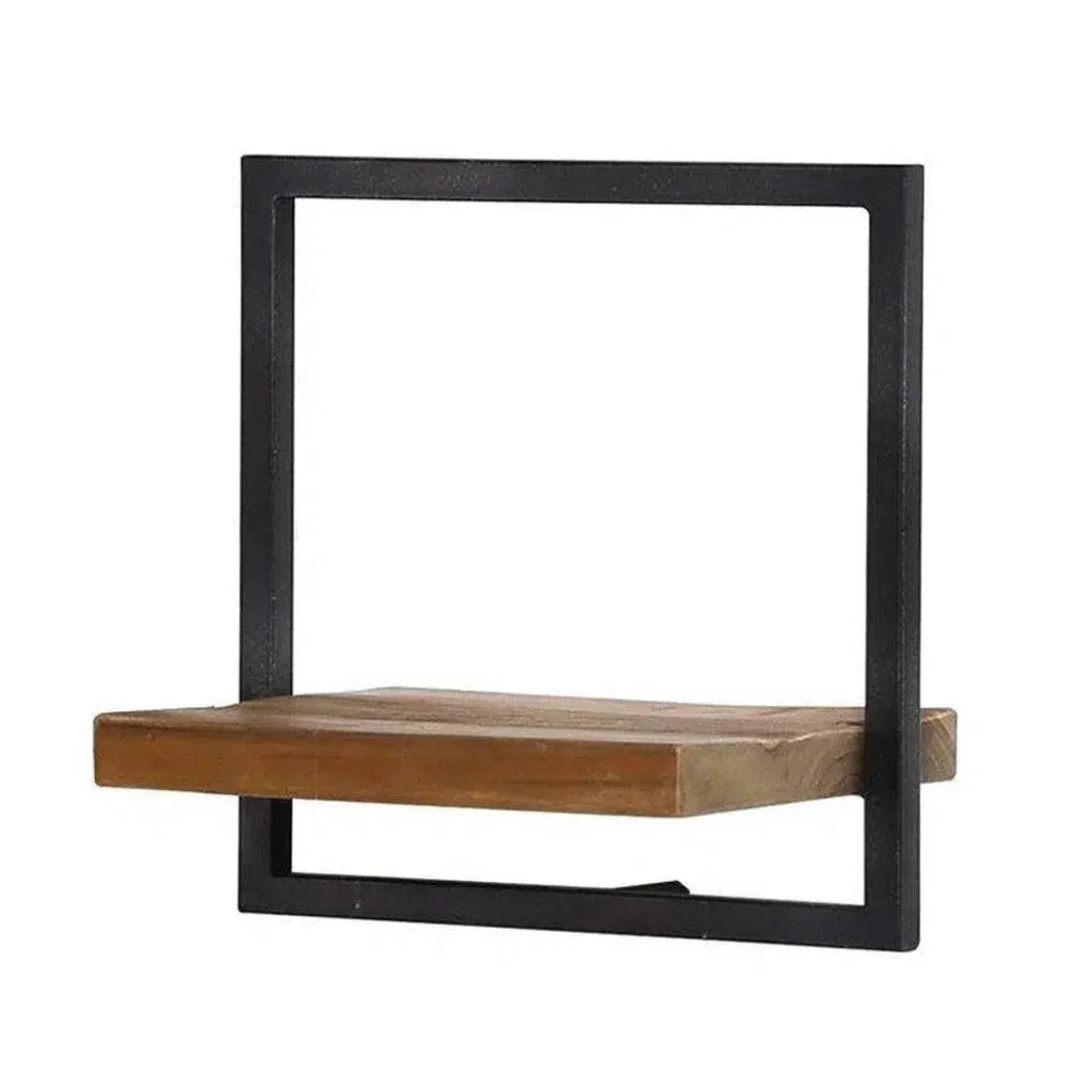 Reclaimed Teak Square Wall Box Type B Mix & Match - LOOMLAN - LH Imports - Wall Shelves & Ledgers