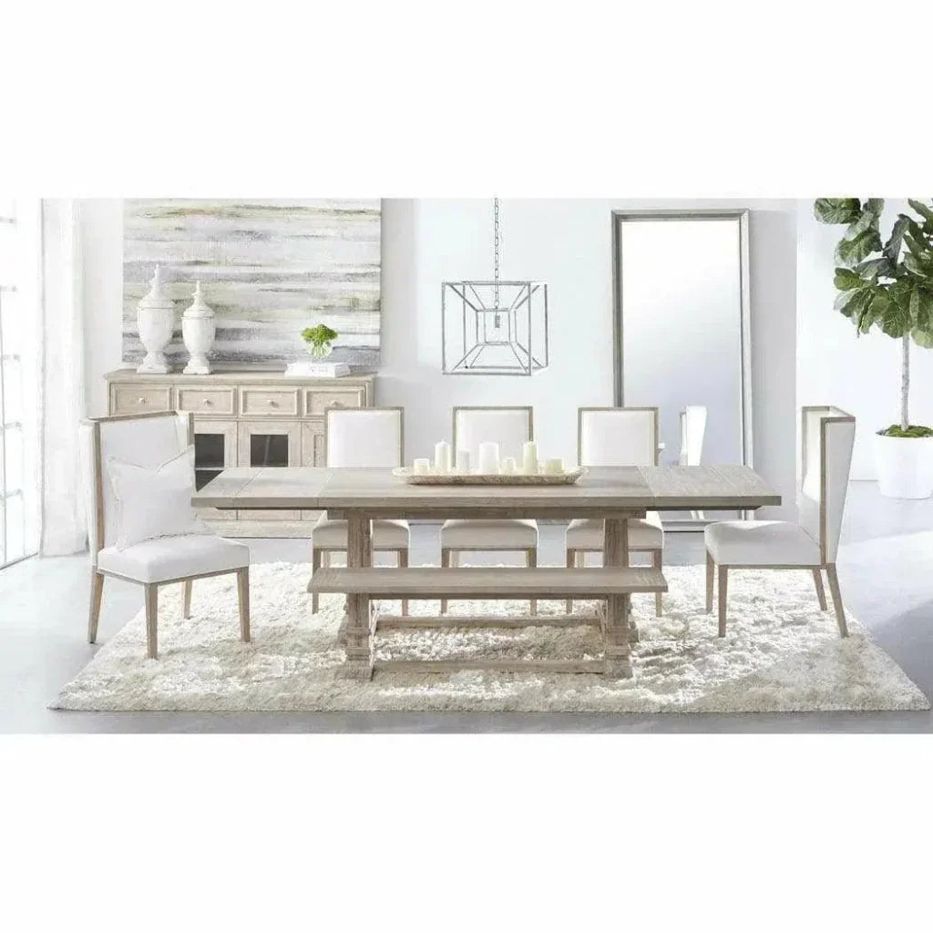 Rectangle Floor Caden Mirror Cream Pine Gray Pine-Floor Mirrors-Essentials For Living-LOOMLAN