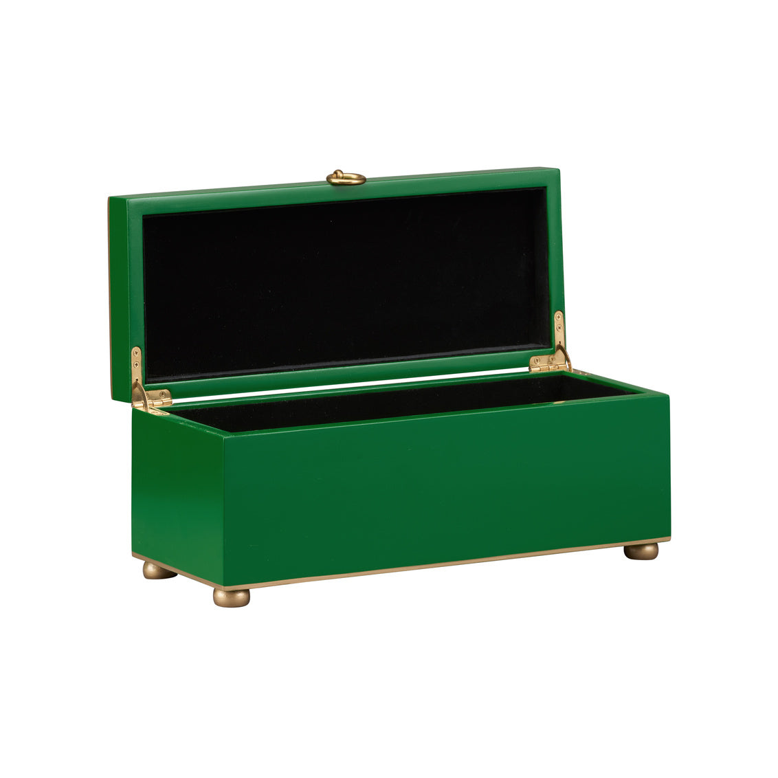 Rectangular Hand Painted Wood Box
