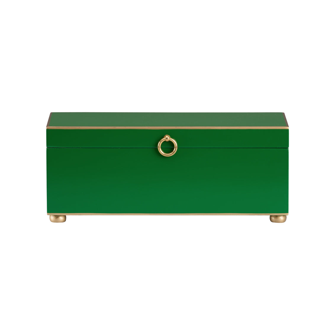 Rectangular Hand Painted Wood Box