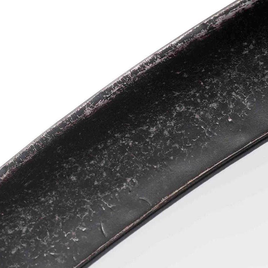 Refined Black Iron Round Wall Mirror Mid Century Decor - LOOMLAN - Jamie Young - Wall Mirrors